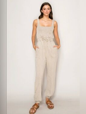 Curds & Whey Washed Cami Jumpsuit